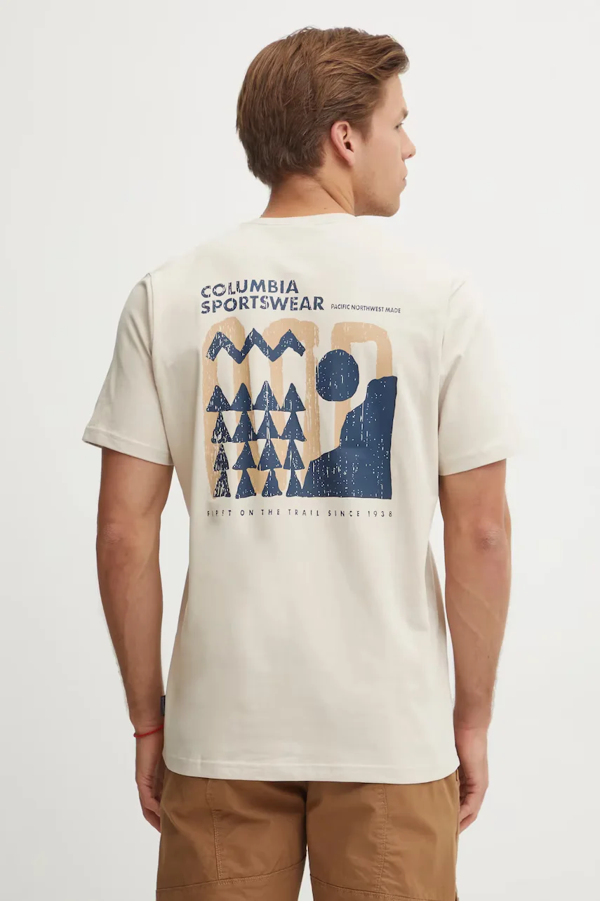 Columbia Памучна тениска Explorers Canyon