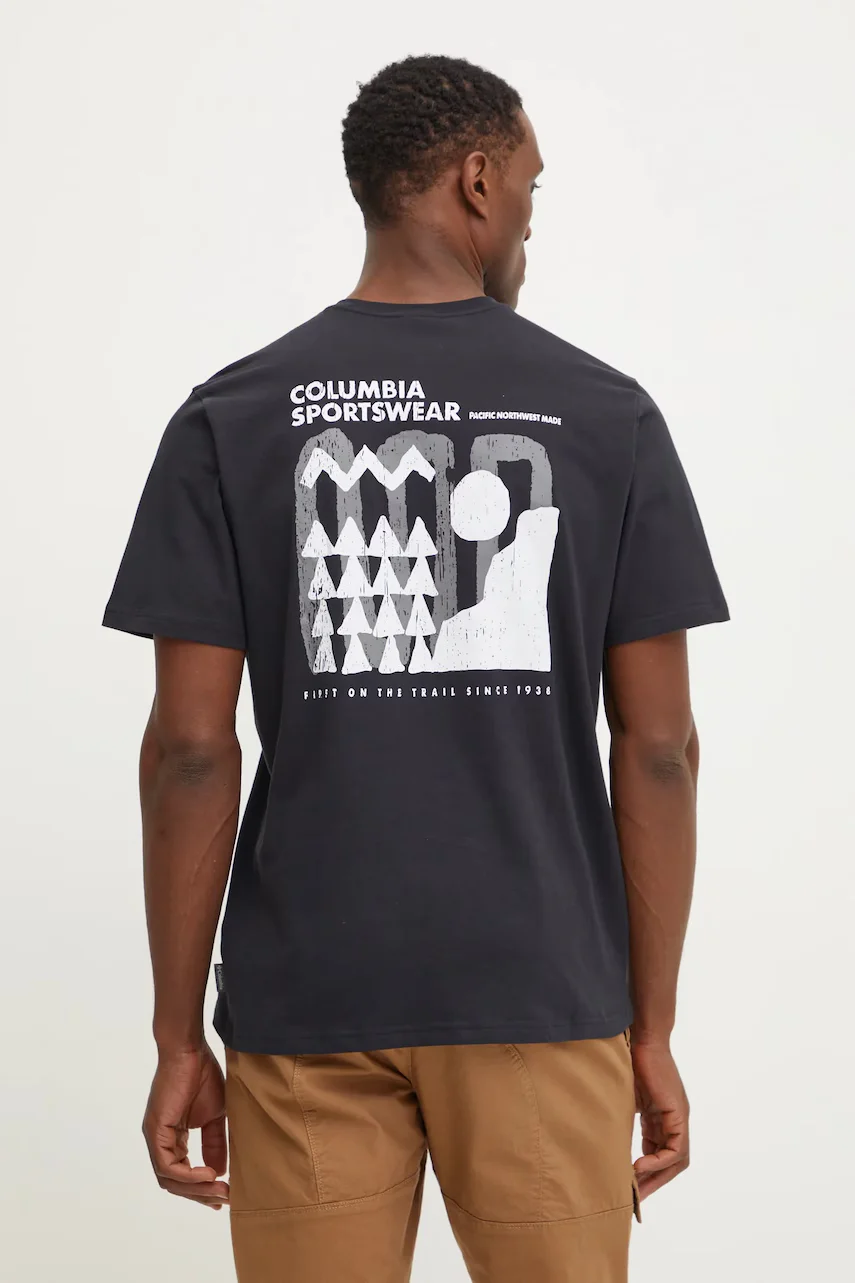 Columbia Памучна тениска Explorers Canyon