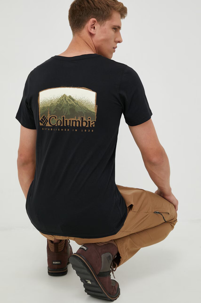 Columbia Памучна тениска Rapid Ridge Back Graphic