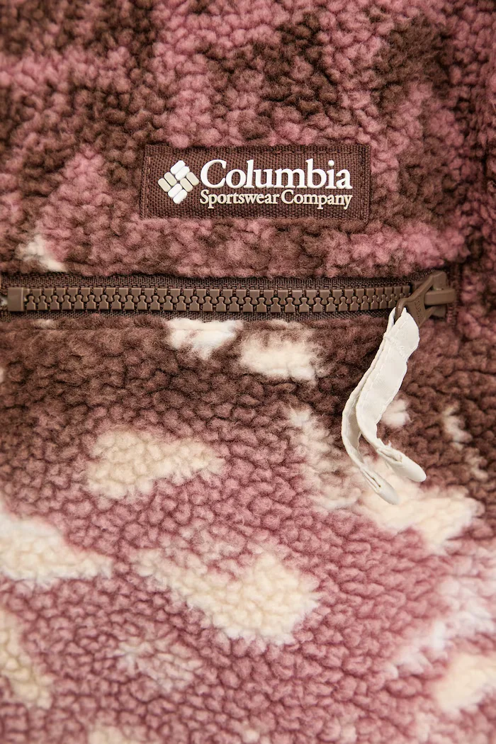 Columbia поларен суичър дамски Helvetia бежов 2098501