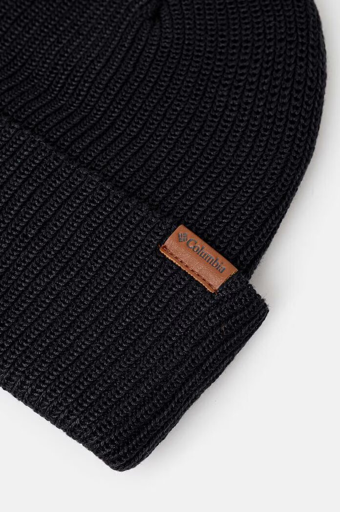 Columbia шапка beanie Portside Fisherman Beanie черна 2092611