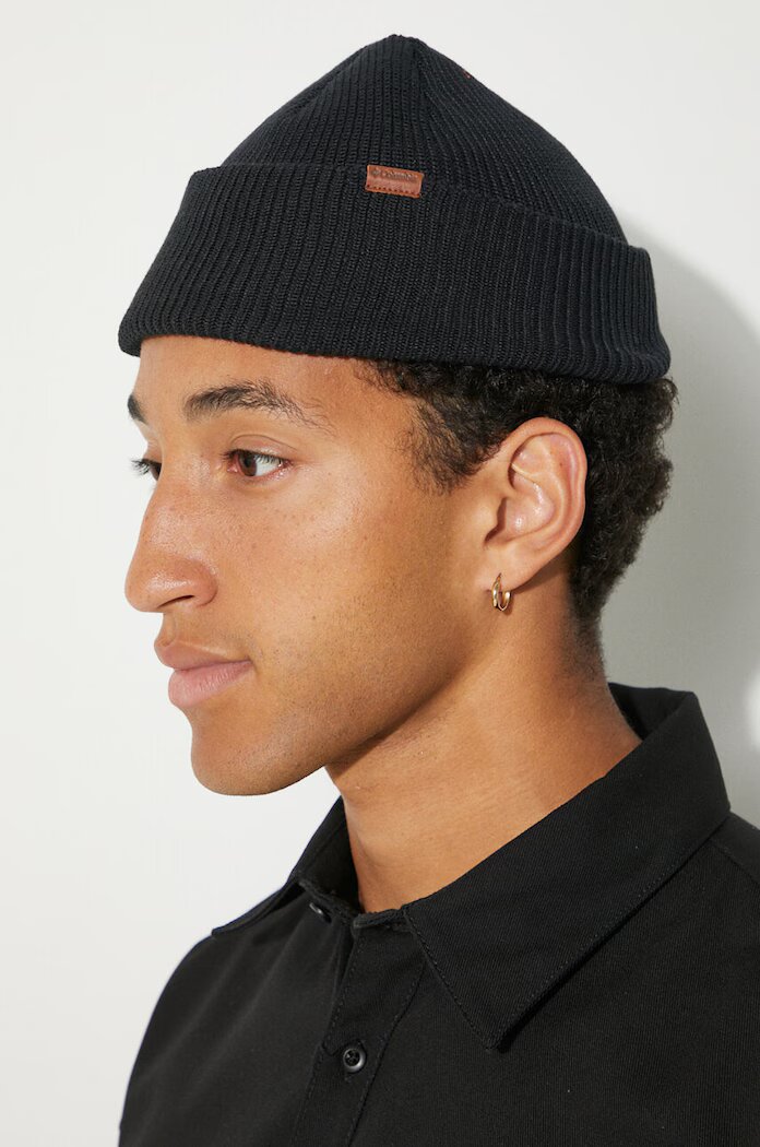 Columbia шапка beanie Portside Fisherman Beanie черна 2092611