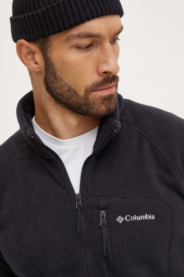 Columbia Спортен суичър Fast Trek III в черно с изчистен дизайн 1553511