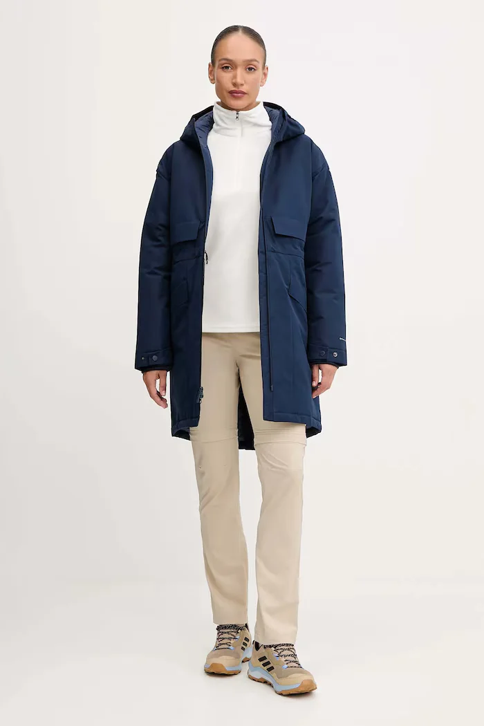 Columbia Спортен суичър Glacial IV в бяло с изчистен дизайн 1802201