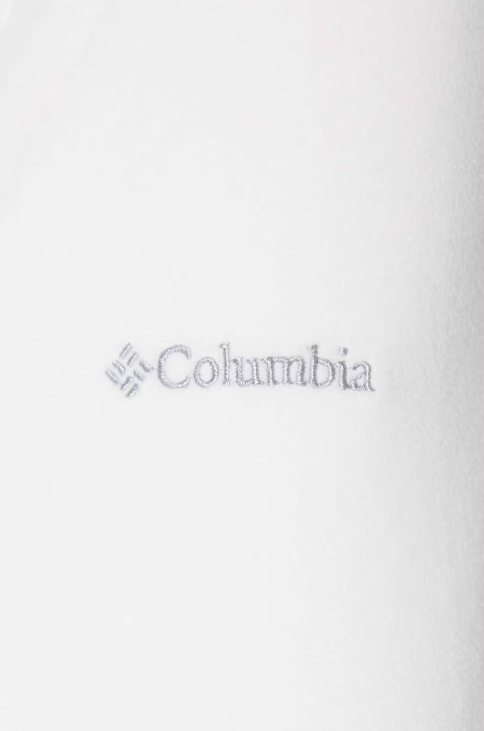Columbia Спортен суичър Glacial IV в бяло с изчистен дизайн 1802201