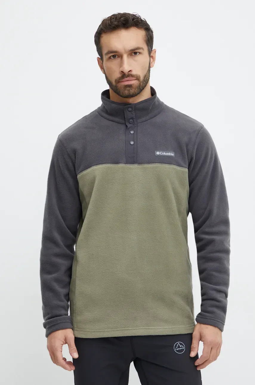 Columbia Спортен суичър Steens Mountain Half Snap