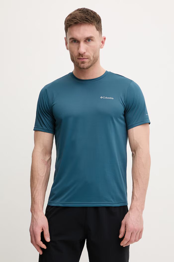 Columbia Спортна тениска Hike в черно с изчистен дизайн 1990391