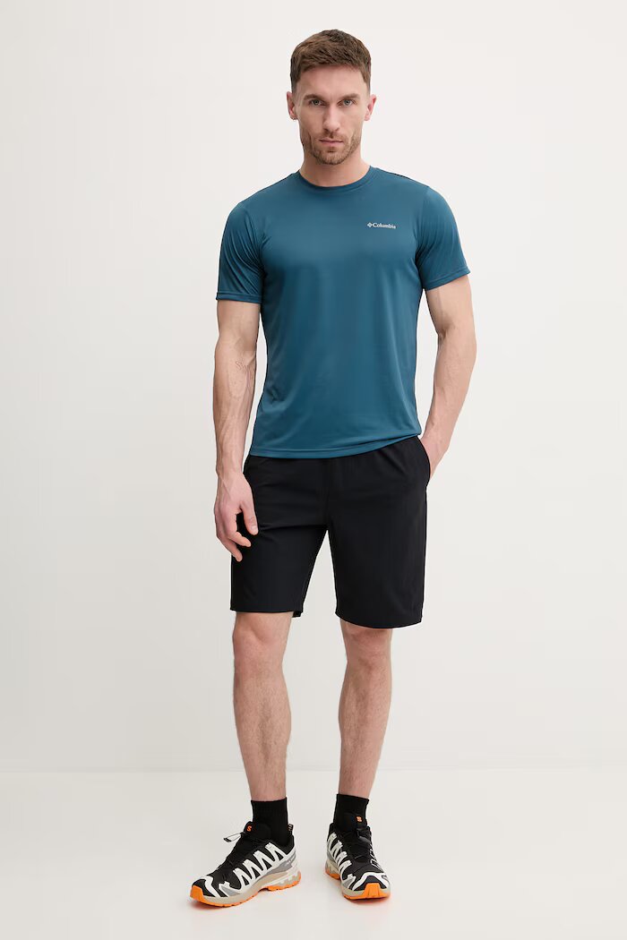 Columbia Спортна тениска Hike в черно с изчистен дизайн 1990391