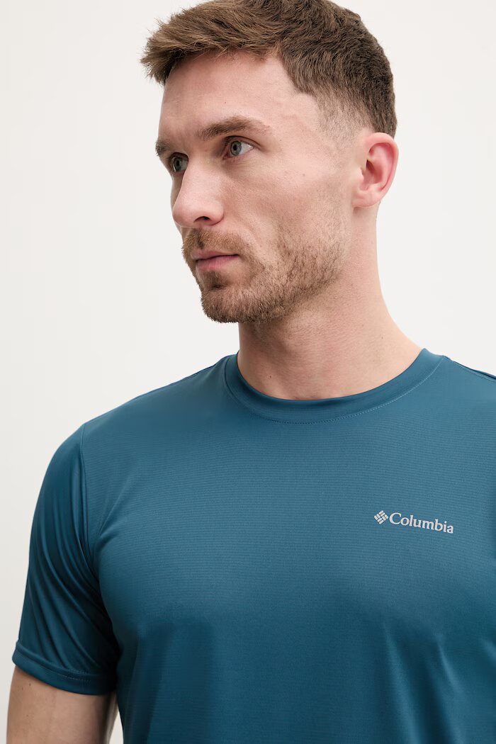 Columbia Спортна тениска Hike в черно с изчистен дизайн 1990391