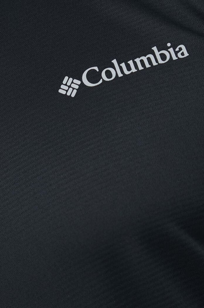 Columbia Спортна тениска Hike в черно с изчистен дизайн 1990391