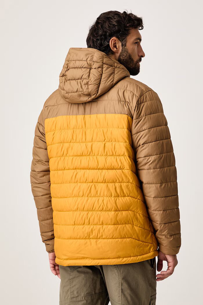 Columbia спортно яке мъжко Powder Lite жълто 2086944