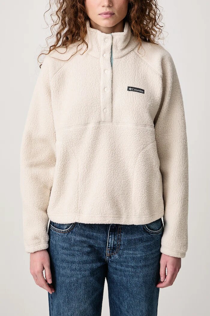 Columbia суичър дамски от полар Jasper бежов 2142381