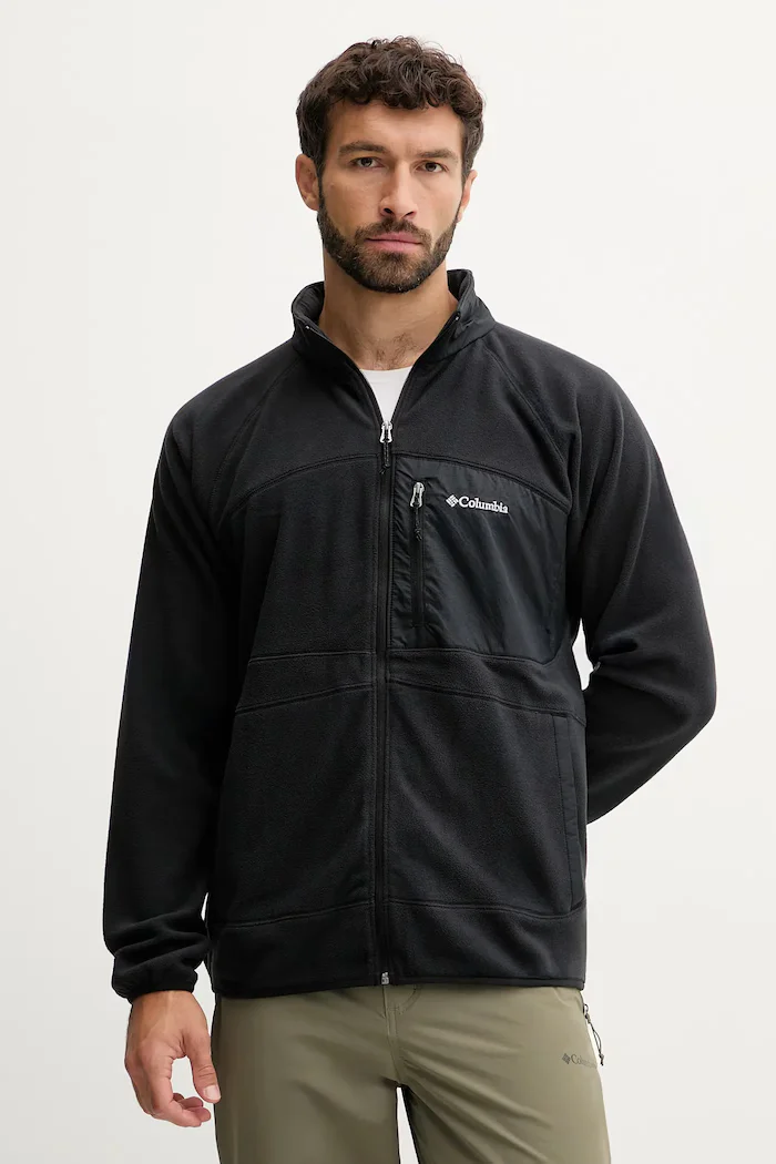 Columbia Суичър Fast Trek мъжки в черно с изчистен дизайн 2135691