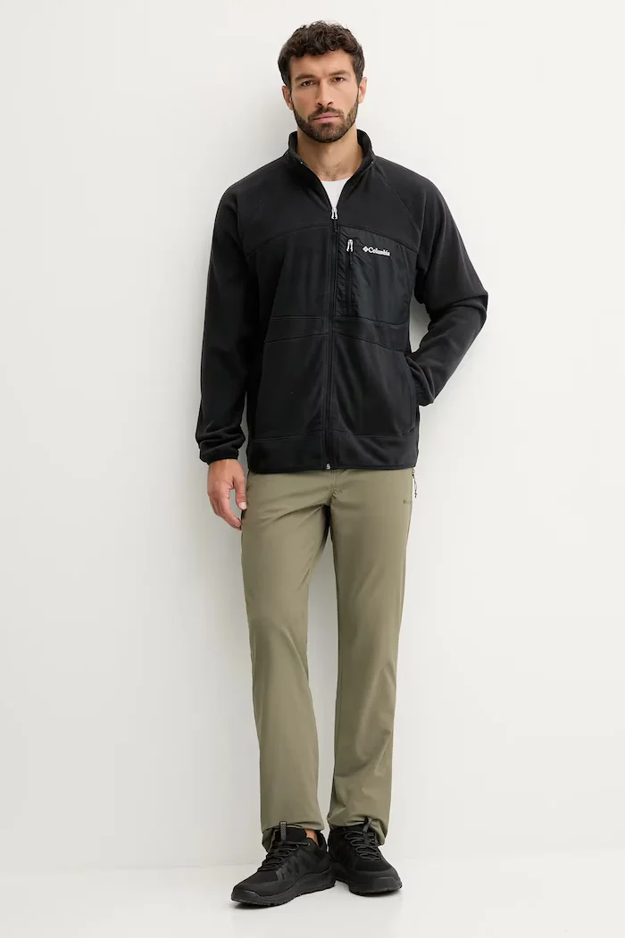 Columbia Суичър Fast Trek мъжки в черно с изчистен дизайн 2135691