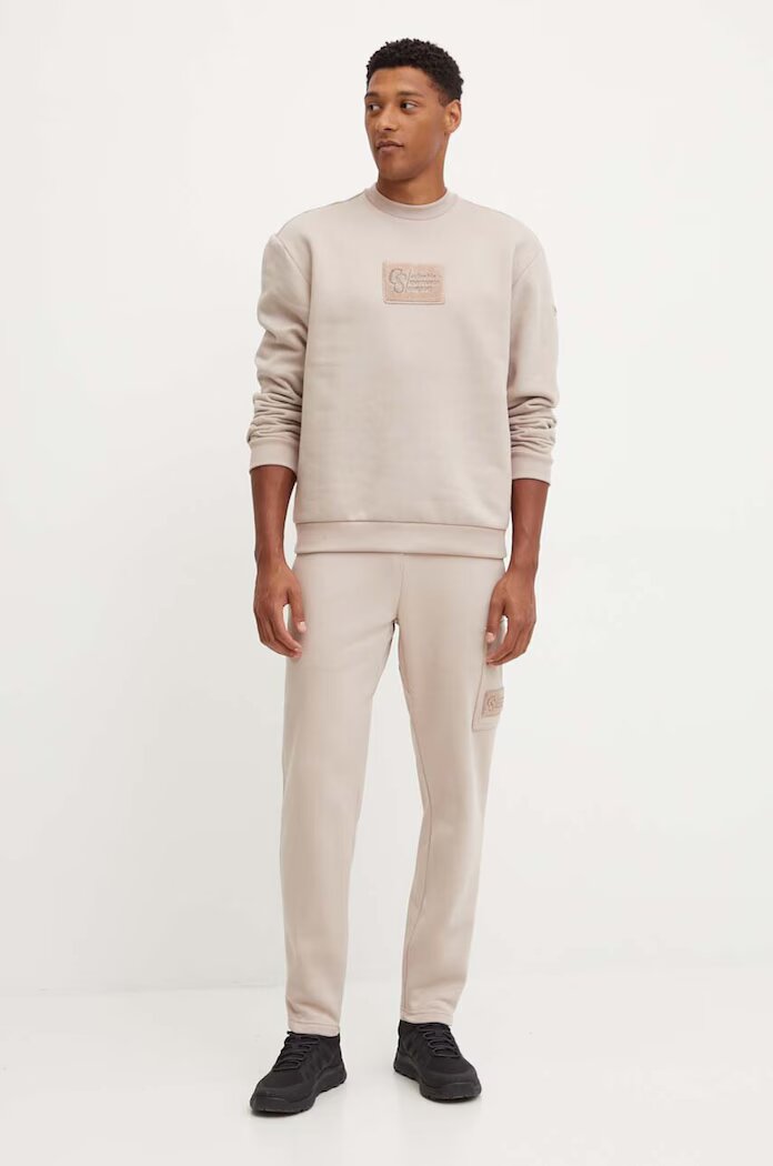 Columbia Суичър Wallowa Fleece в бежово с апликация 2090811