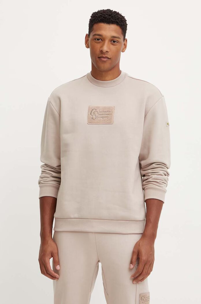 Columbia Суичър Wallowa Fleece в бежово с апликация 2090811