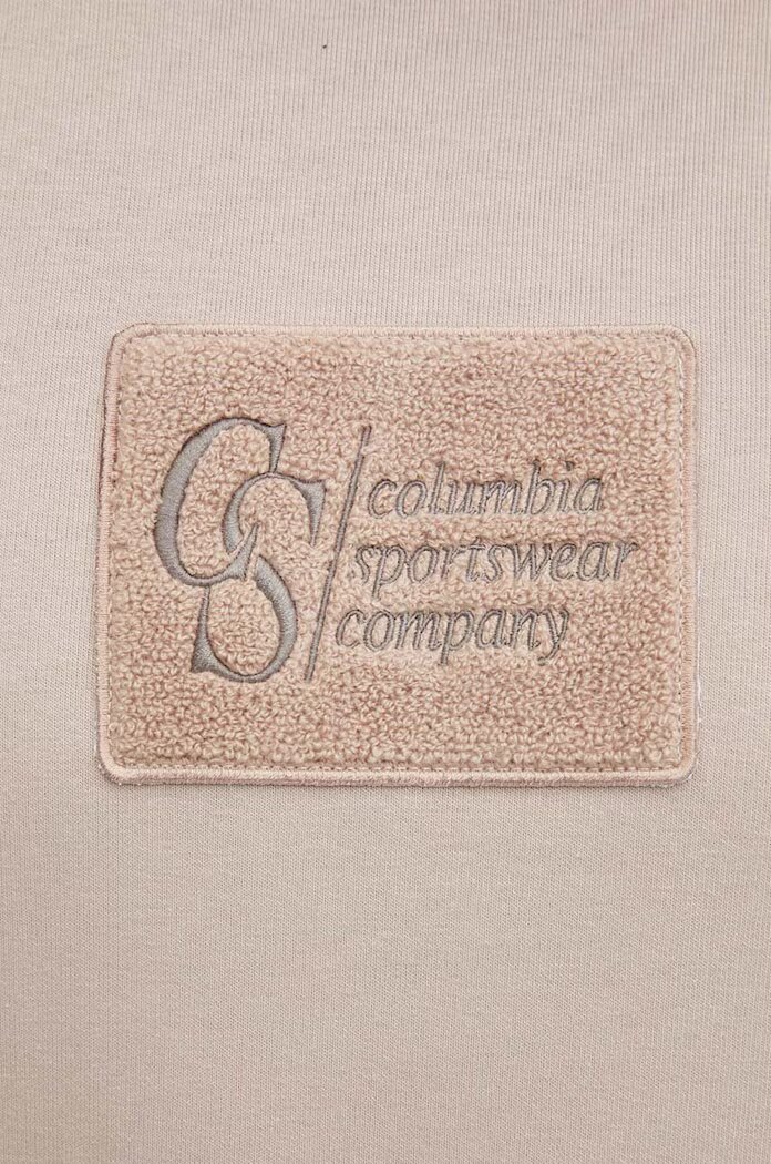 Columbia Суичър Wallowa Fleece в бежово с апликация 2090811