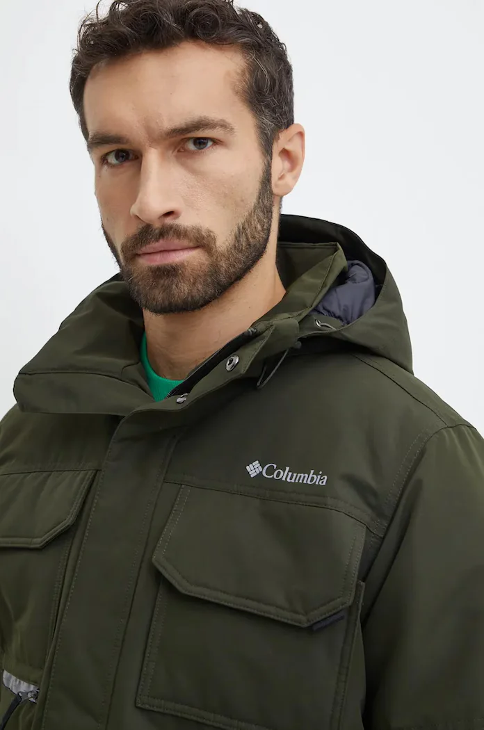 Columbia Яке Landroamer в зелено зимен модел 2088041