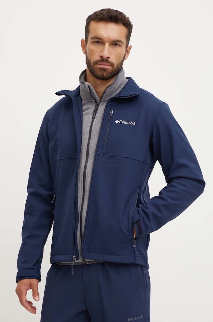 Columbia яке softshell мъжко Ascender Softshell тъмносиньо 1556534