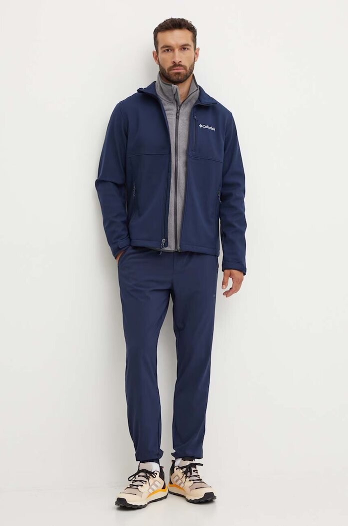 Columbia яке softshell мъжко Ascender Softshell тъмносиньо 1556534