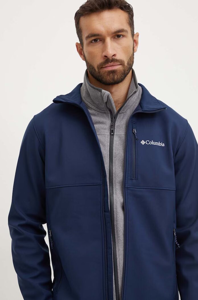 Columbia яке softshell мъжко Ascender Softshell тъмносиньо 1556534
