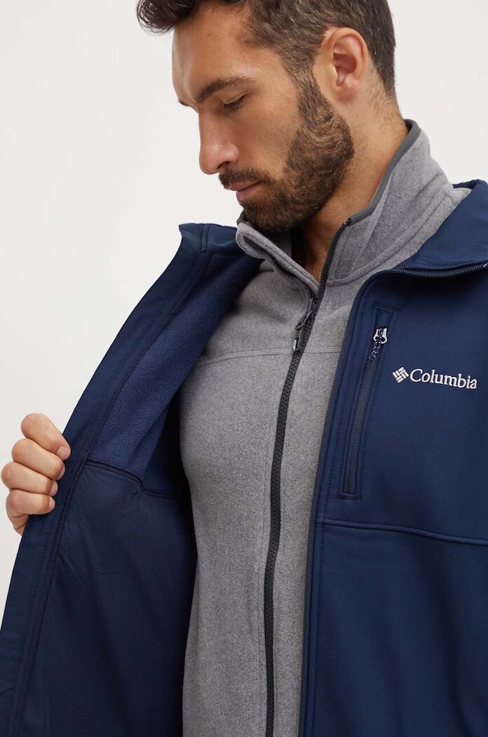 Columbia яке softshell мъжко Ascender Softshell тъмносиньо 1556534