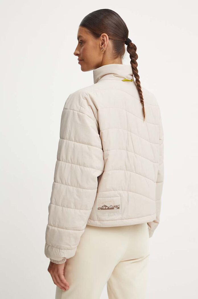 Columbia Яке Wallowa Insulated в сиво преходен модел с уголемена кройка 2090751