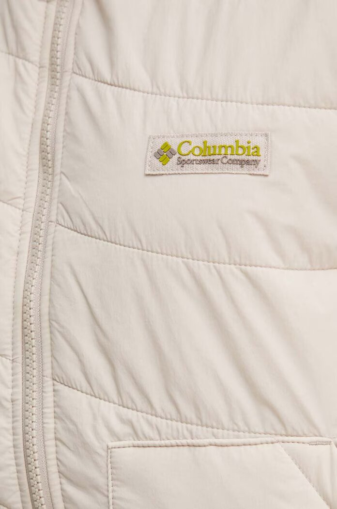 Columbia Яке Wallowa Insulated в сиво преходен модел с уголемена кройка 2090751