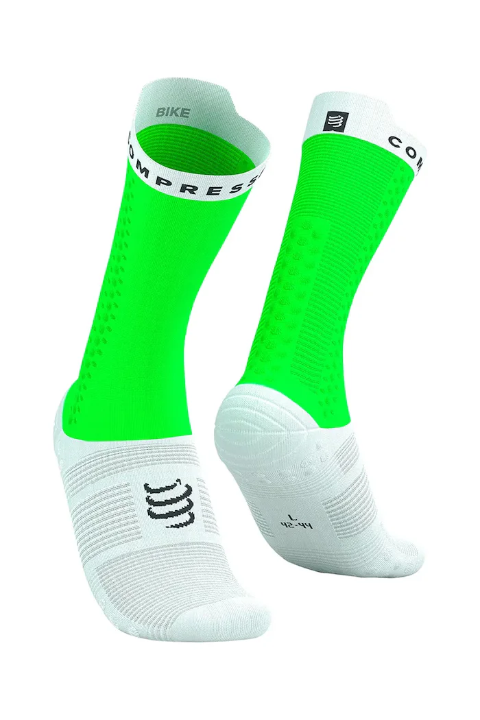 Compressport Чорапи Pro Racing Socks v4.0 Bike в тъмносиньо XU00049B