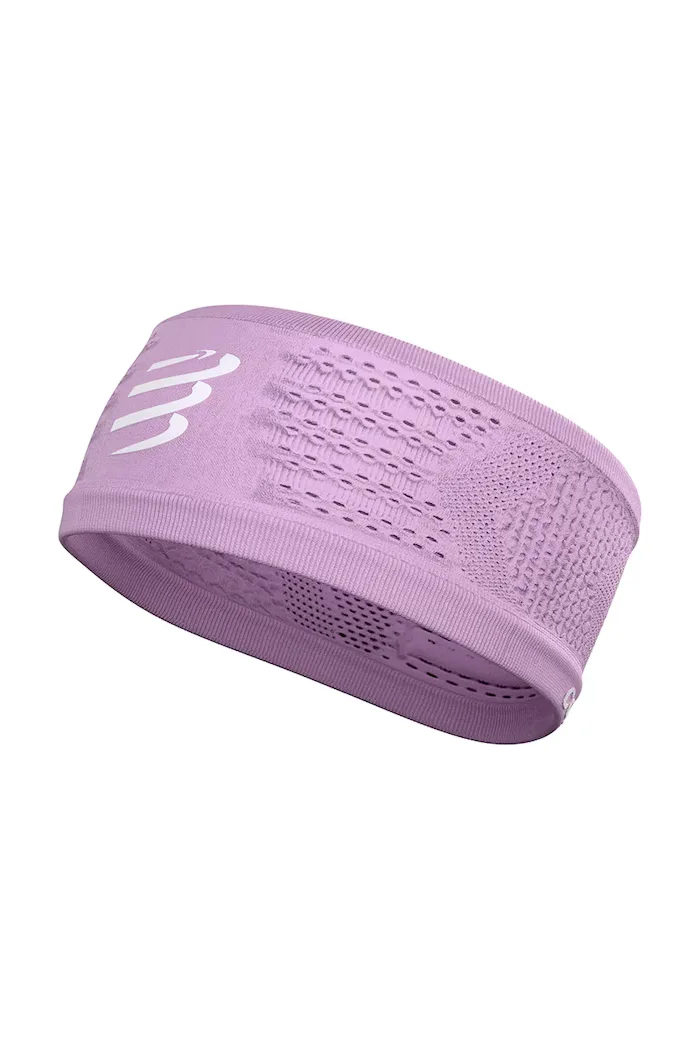 Compressport лента за глава дамска On/Off виолетова XBNU390