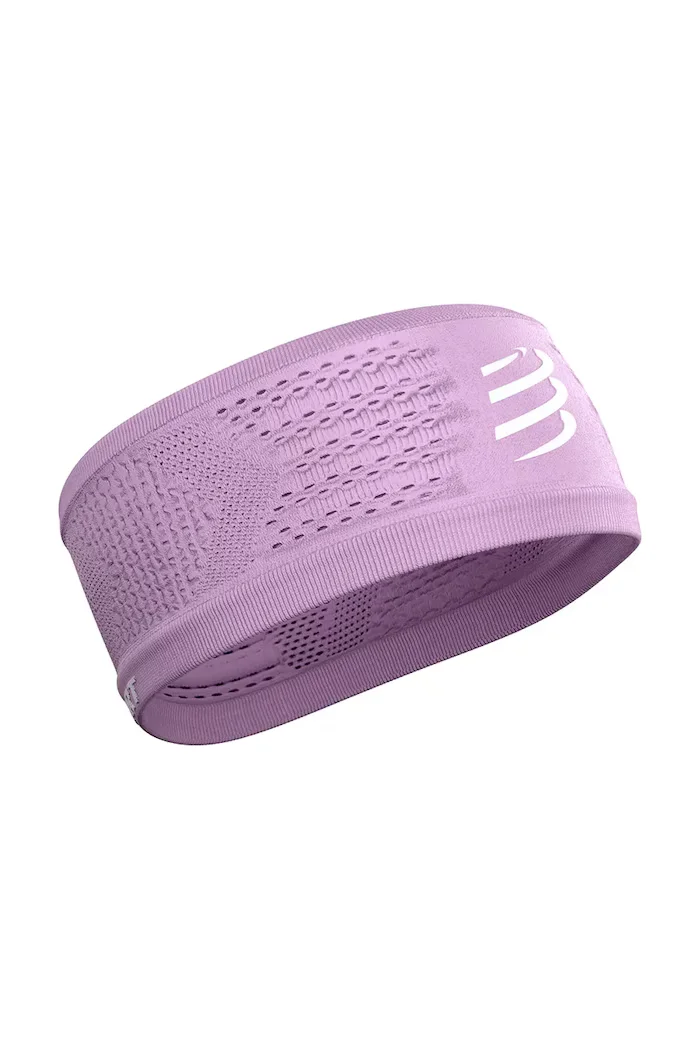 Compressport лента за глава дамска On/Off виолетова XBNU390