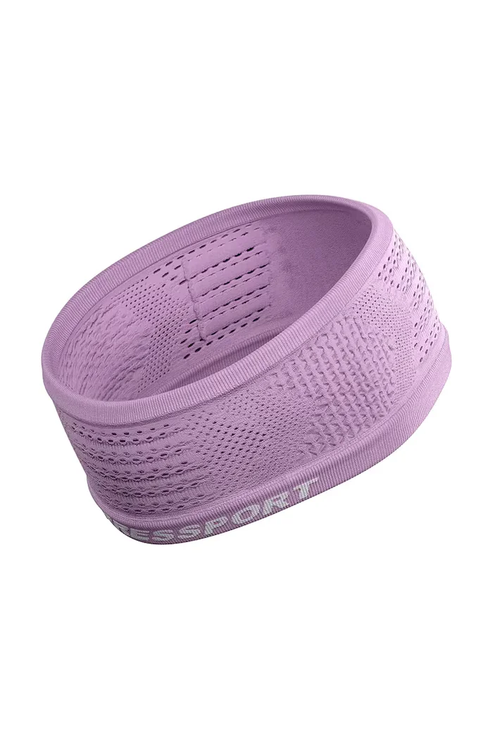 Compressport лента за глава дамска On/Off виолетова XBNU390