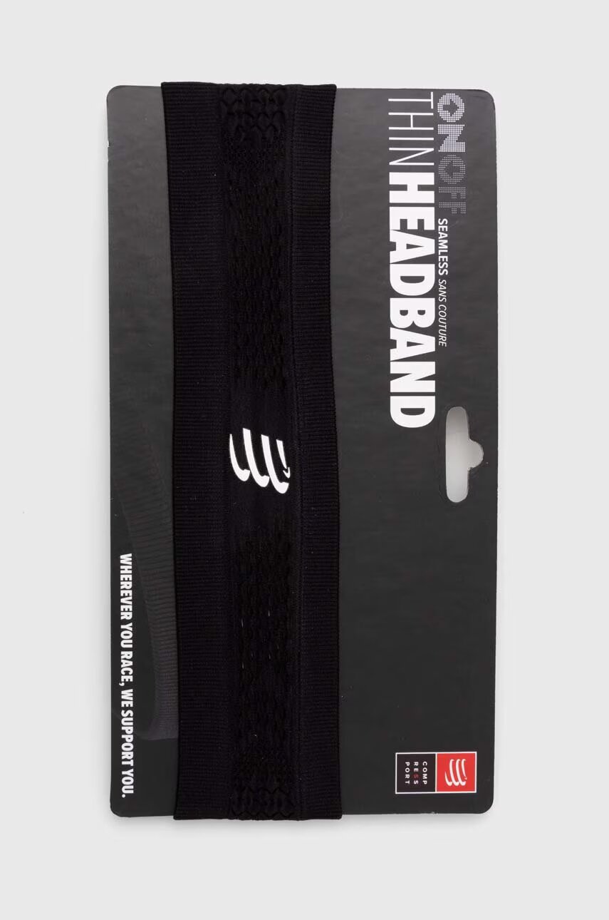 Compressport Лента за глава Thin Headband On/Off