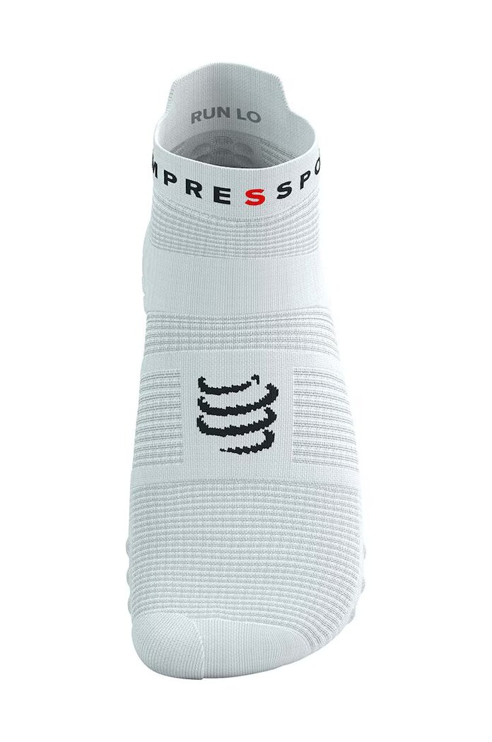 Compressport спортни чорапи Pro Racing v4.0 бели XU00047B5
