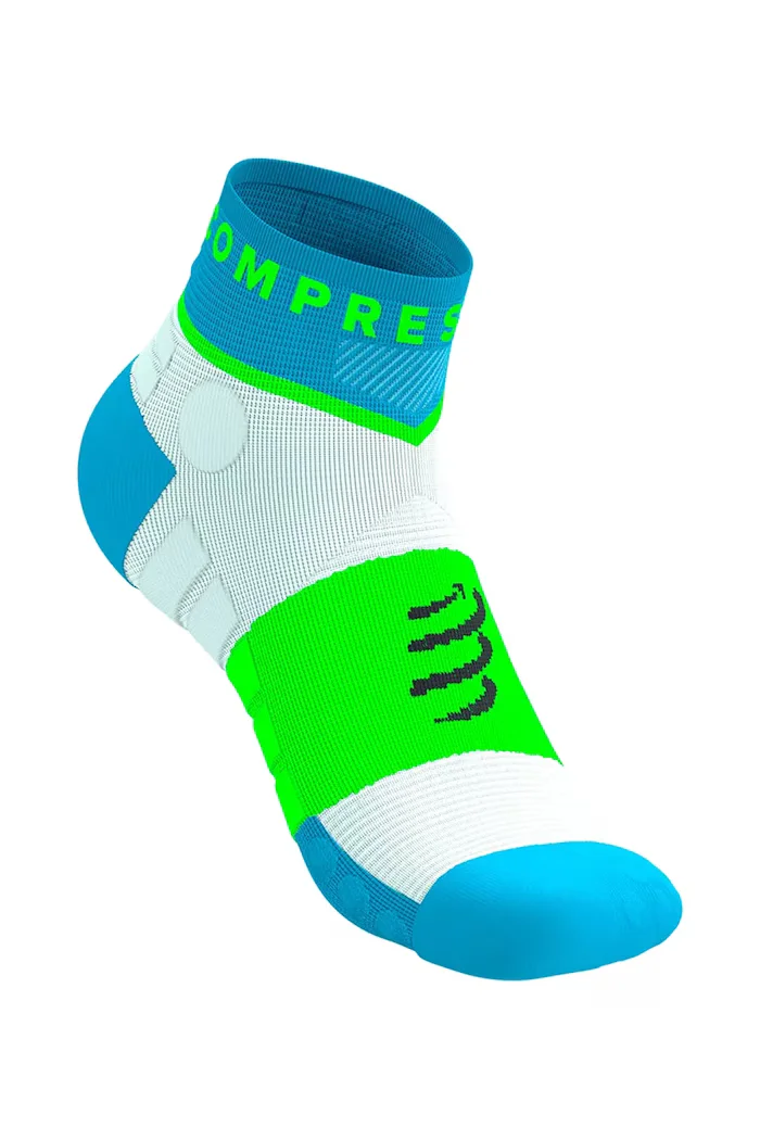 Compressport спортни чорапи Ultra Trail Low Socks сини SLCU442