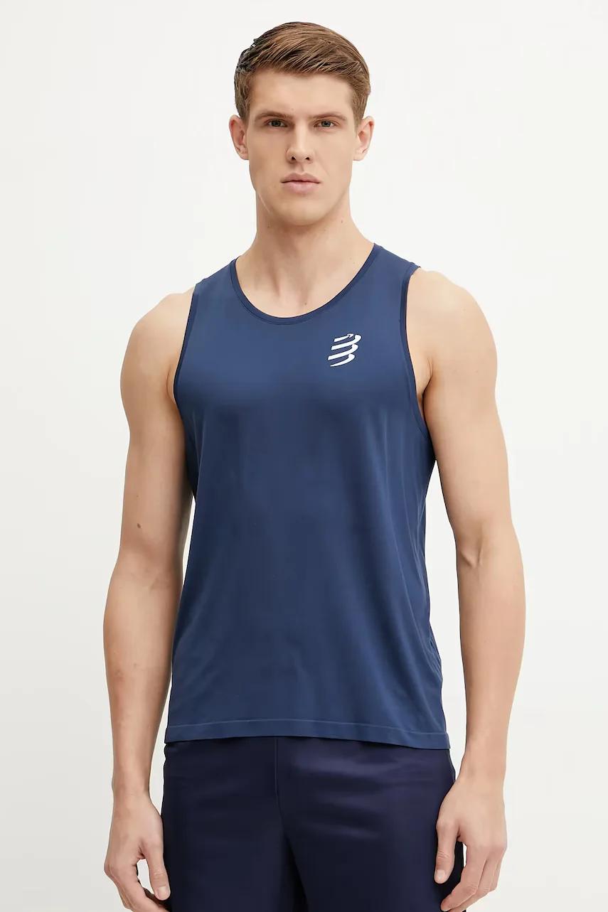 Compressport Тениска за бягане Singlet