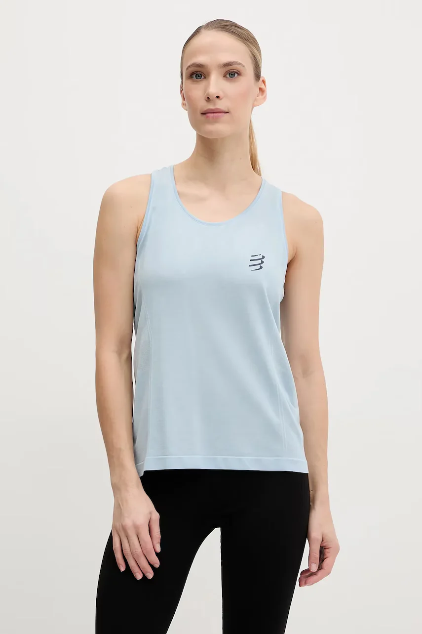 Compressport Топ за бягане Singlet