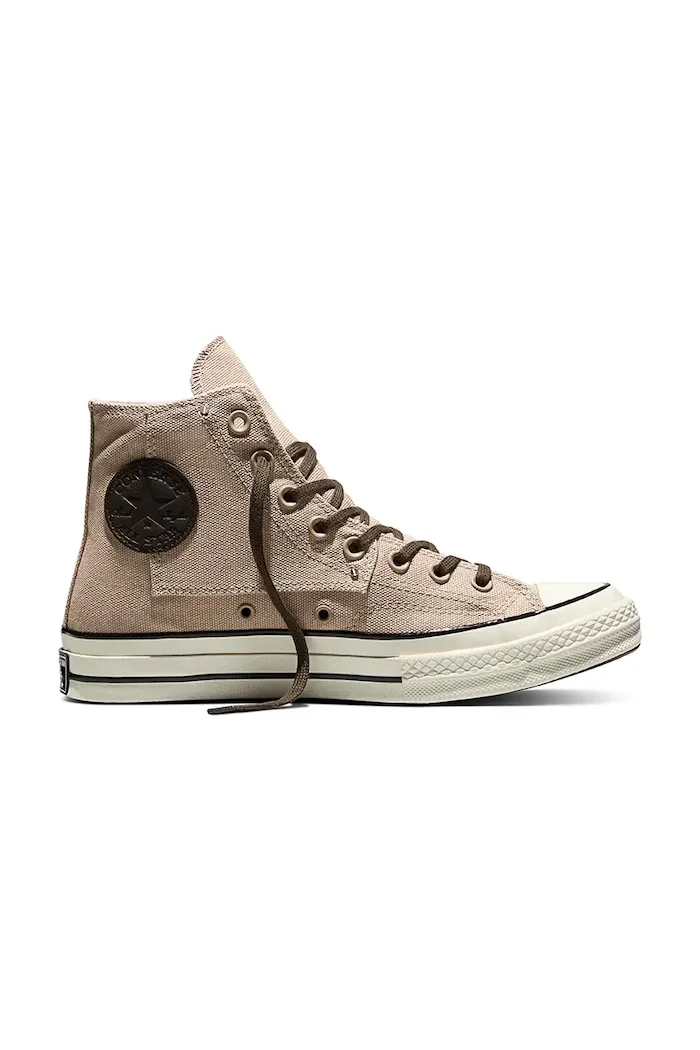 Converse Chuck 70 HI високи кецове дамски бежови високи A18177C