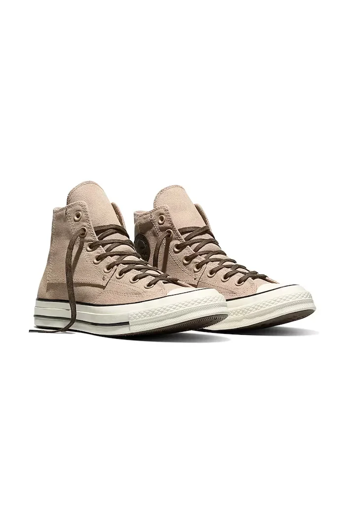 Converse Chuck 70 HI високи кецове дамски бежови високи A18177C