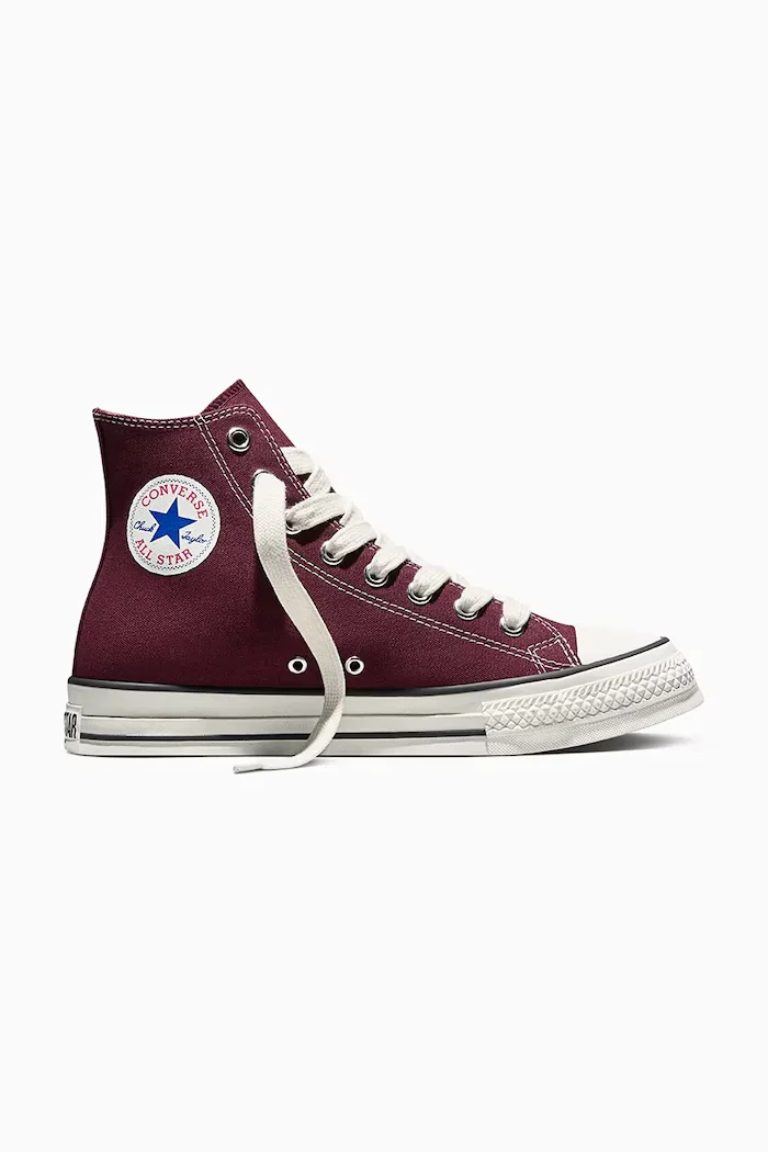 Converse Chuck Taylor Throwback HI високи кецове бордо високи A20071C