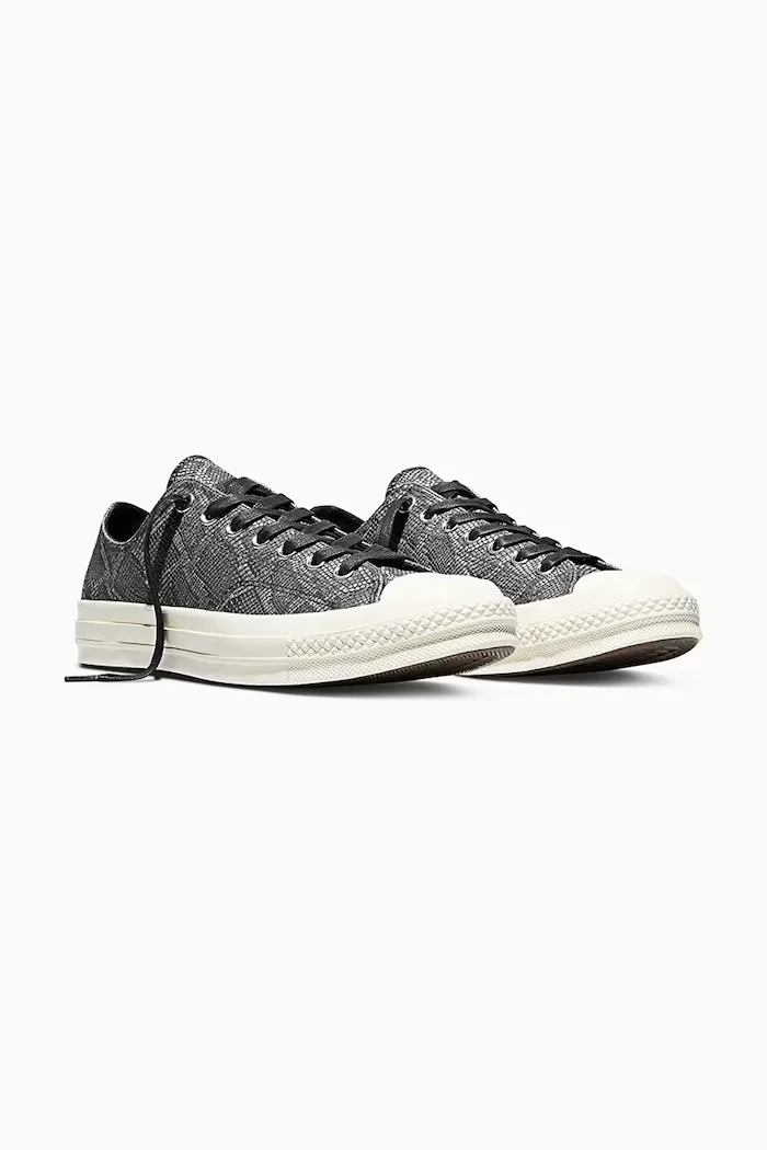 Converse Кожени кецове Chuck 70 в черно A16637C