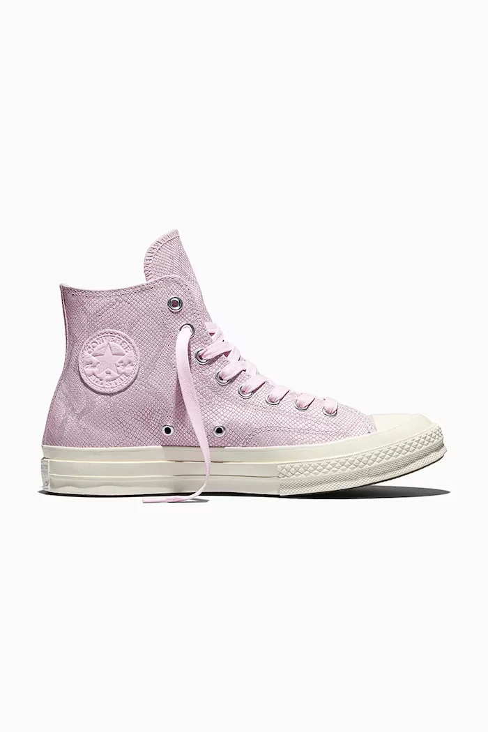 Converse Кожени кецове Chuck 70 в розово A16636C