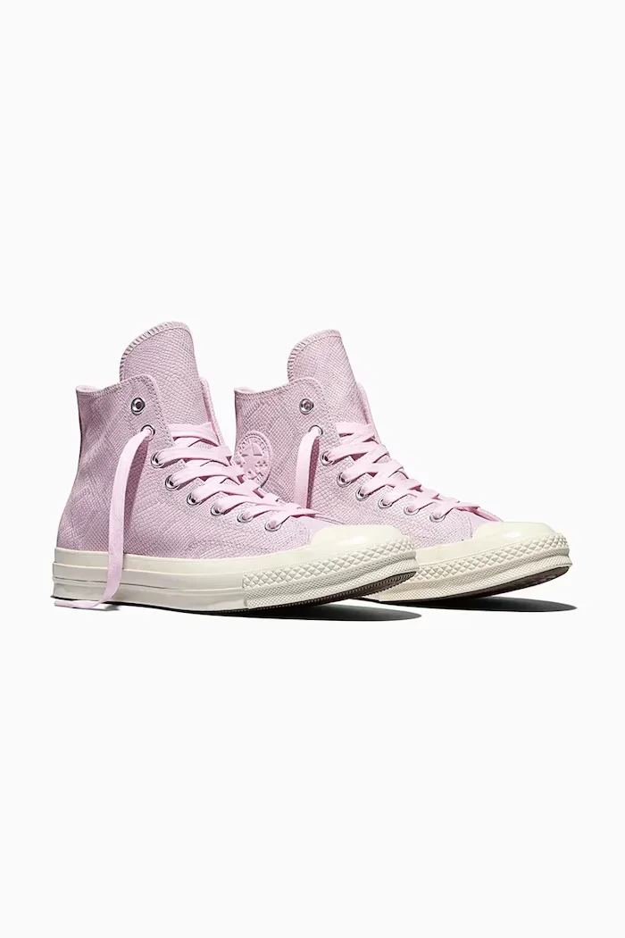 Converse Кожени кецове Chuck 70 в розово A16636C