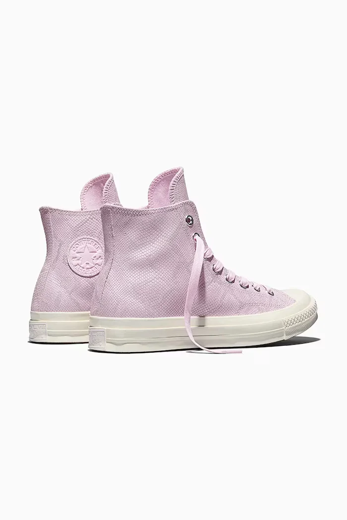 Converse Кожени кецове Chuck 70 в розово A16636C