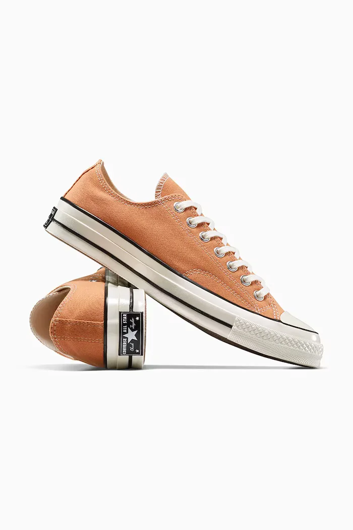 Converse Ниски кецове Chuck 70 в оранжево A11752C