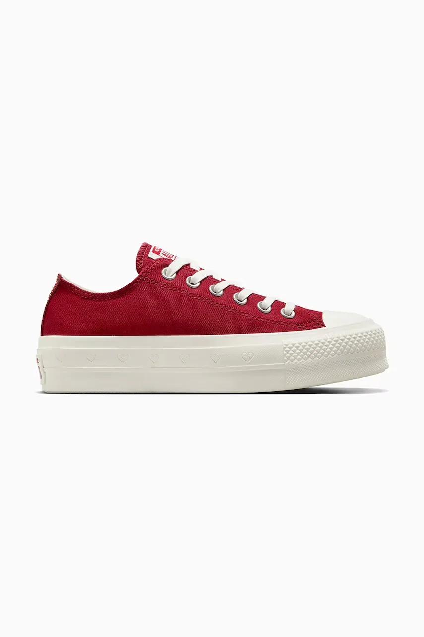 Converse Ниски кецове Chuck Taylor All Star Lift Valentine's Day