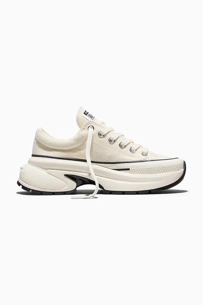 Converse Run Star Crush OX ниски кецове бели ниски с платформа A19266C