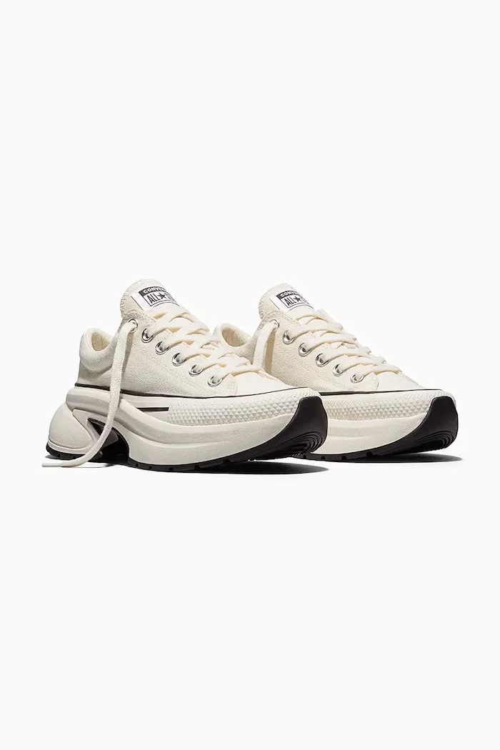 Converse Run Star Crush OX ниски кецове бели ниски с платформа A19266C