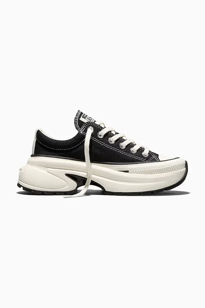 Converse Run Star Crush OX ниски кецове черни ниски с платформа A18465C