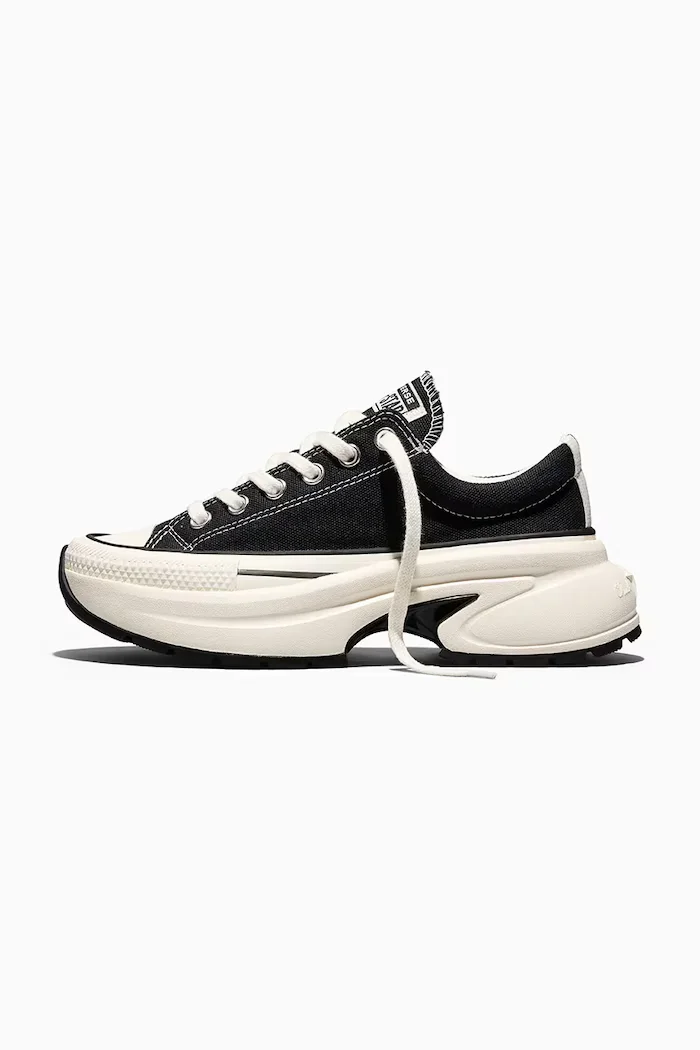 Converse Run Star Crush OX ниски кецове черни ниски с платформа A18465C